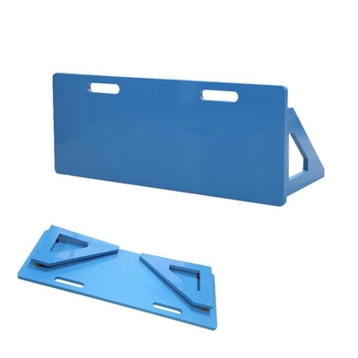 Niebieskie tworzywa sztuczne Przenośna płyta treningowa Odporna płyta HDPE Soccer Rebound Boards