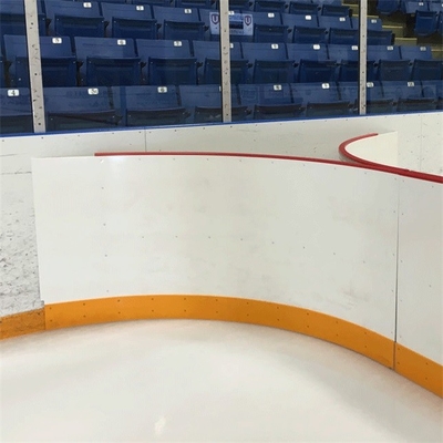 4x8 stóp Przenośne plastikowe lodowisko HDPE Barrier Hockey Shooting Rink Dasher Board