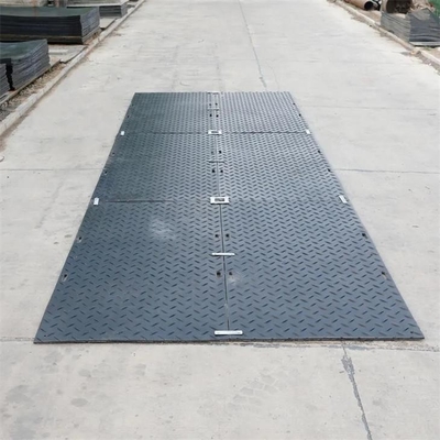 4x8ft Outdoor Composite Plastice HDPE Road Plate Maty ochronne do ziemi