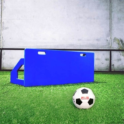 Niebieskie tworzywa sztuczne Przenośna płyta treningowa Odporna płyta HDPE Soccer Rebound Boards