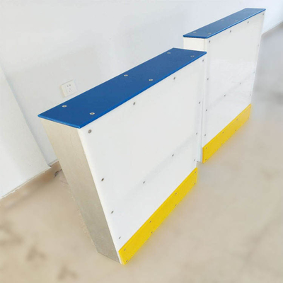 Plastikowe ogrodzenie lodowiska HDPE Hockey Dasher Board Kick Plate ze stalową ramą