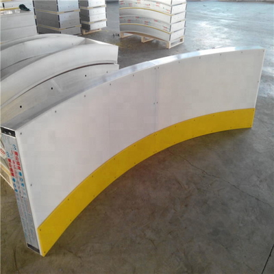 4x8 stóp Przenośne plastikowe lodowisko HDPE Barrier Hockey Shooting Rink Dasher Board