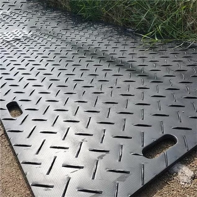 HDPE Ochrona podłoża Dźwig z tworzywa sztucznego Mata dostępowa do ciężarówek Budowa maty drogowe