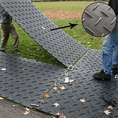 Mata do ciężkiego sprzętu HDPE Tymczasowa konstrukcja Ścieżki plastikowe Mata dostępowa