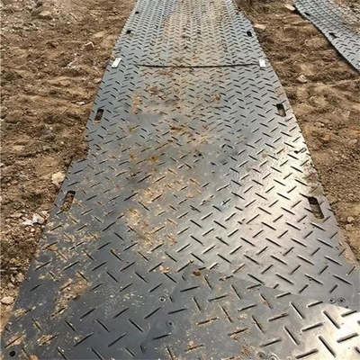 Dostosowana mata drogowa z HDPE z tworzywa sztucznego na pola naftowe do koparek