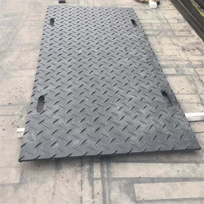 2 × 8 Ft Polietylenowa plastikowa mata gąsienicowa Maty ochronne do tymczasowej drogi