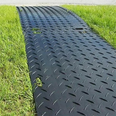 HDPE Rig Maty podłogowe Plastikowa zewnętrzna ochrona gruntu Ruchoma droga z tworzywa sztucznego Wiercenie ropy naftowej