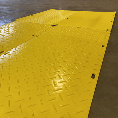 Anty uderzeniowa Heavy Duty Mud Ground Plastikowa tymczasowa mata podłogowa dla pieszych HDPE