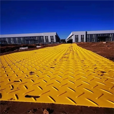 Anty uderzeniowa Heavy Duty Mud Ground Plastikowa tymczasowa mata podłogowa dla pieszych HDPE