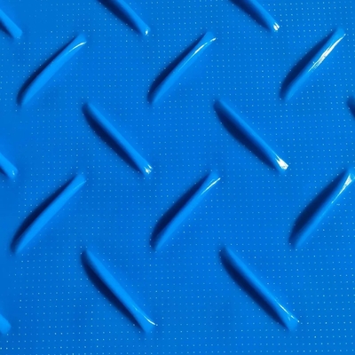 2 × 8 stóp Tymczasowe niebieskie maty z tworzywa sztucznego HDPE z tworzywa sztucznego HDPE do mat drogowych o dużej wytrzymałości