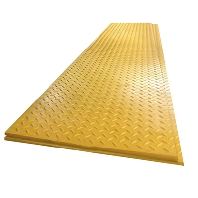 4X8 Feet Przenośne, odporne na zużycie arkusze z tworzywa sztucznego HDPE Tymczasowe maty drogowe