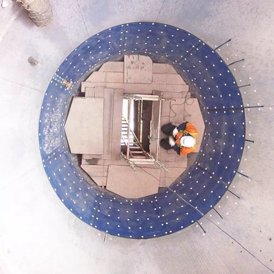 Cylindryczny silos UHMWPE Arkusz samosmarujący Wykładzina silosu Wykładzina bunkra węgla