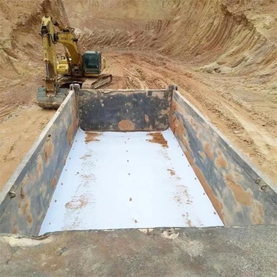 Samosmarująca wyściółka z gliny UHMWPE Wykładzina z tworzywa sztucznego do wywrotki