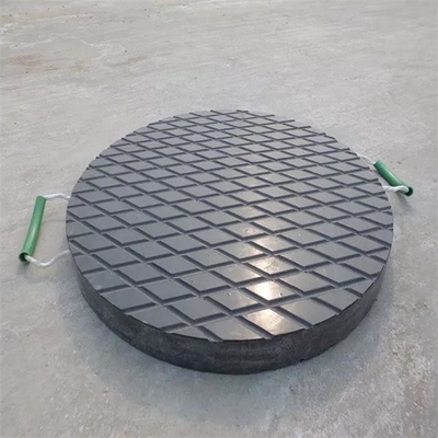 Przenośne tymczasowe okrągłe wysięgniki z HDPE Plastikowe podkładki pod stopy do samochodów ciężarowych