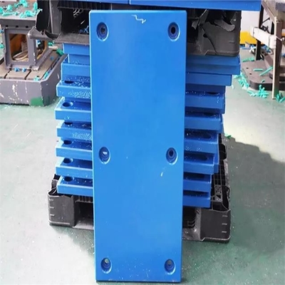 Niebieska antykolizyjna plastikowa łódź Marine Fender Face Pad UHMWPE Dock Buffer Pad