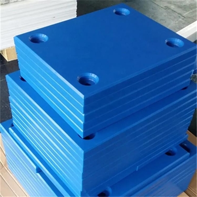 Zakrzywione inżynierskie plastikowe zderzaki dokowe Dock Fender Face Pads UHMWPE Marine Dock Zderzaki