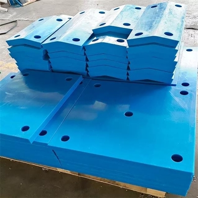 Inżynieria odporności na korozję Plastikowa osłona portu Port UHMWPE Podkładka do zderzaka dokującego UHMWPE