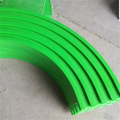 Prowadnica przenośnika części obrabianych PE Plastikowa prowadnica zakrzywiona UHMWPE