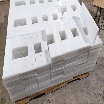 Części obrabiane z tworzywa sztucznego UHMWPE Przenośnik zgarniający Podkładka Śliski skrobak