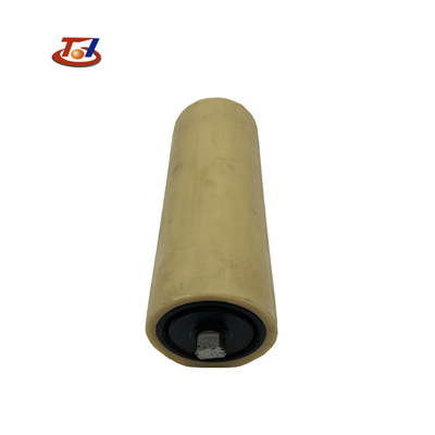 Wysokowydajne rolki zwrotne przenośnika zwrotnego z tworzywa sztucznego UHMWPE w kolorze czarnym