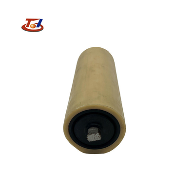 Wysokowydajne rolki zwrotne przenośnika zwrotnego z tworzywa sztucznego UHMWPE w kolorze czarnym
