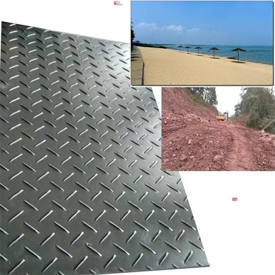 Hdpe Uhmwpe 12,7mm Plastykowe podłogi ochronne Matki Arkusz dla tymczasowej drogi