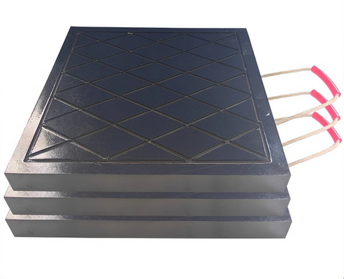 Profesjonalne ciężarówki 30 mm Plastykowe dźwignie wyciągacze podkładki mat stabilizator Uhmwpe Czarny