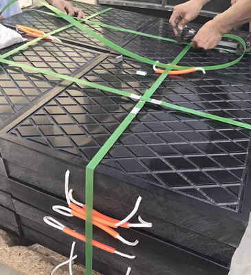 Profesjonalne ciężarówki 30 mm Plastykowe dźwignie wyciągacze podkładki mat stabilizator Uhmwpe Czarny