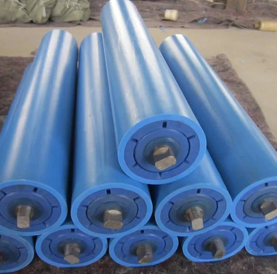 Ultra wysoko molekularny polimer Hdpe Conveyor Roller Dia 76mm
