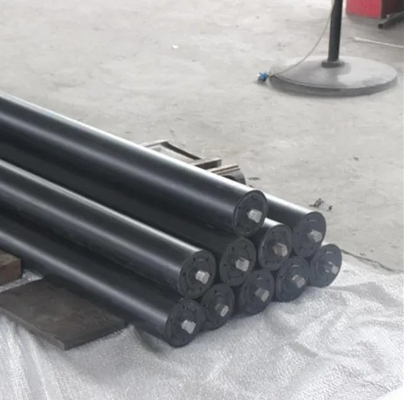 Ultra wysoko molekularny polimer Hdpe Conveyor Roller Dia 76mm