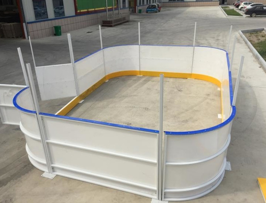 Mobilny zewnętrzny lub wewnętrzny Uhmwpe Sheet Syntetyczny lodowiec dla zawodników hokeja